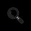 Lupe Icon für Analyse