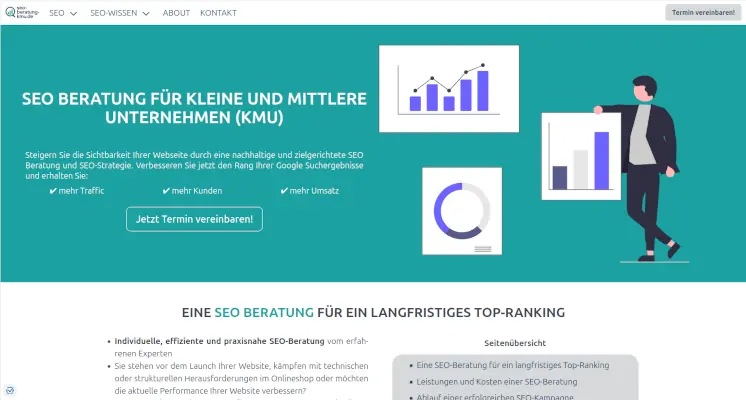 SEO Fallstudie eigene Webseite